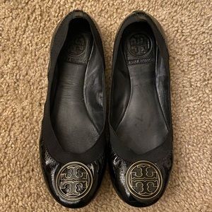 Tory Burch Patent Leather Ballet Flats